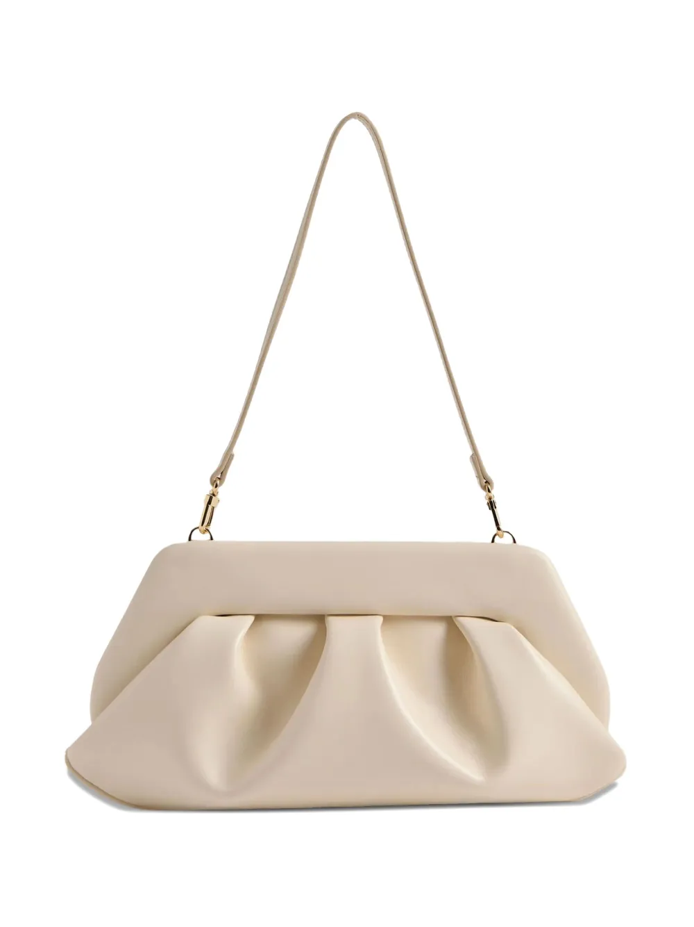 Themoirè Borsa Emera Vegan Fabric Shell In Neutral
