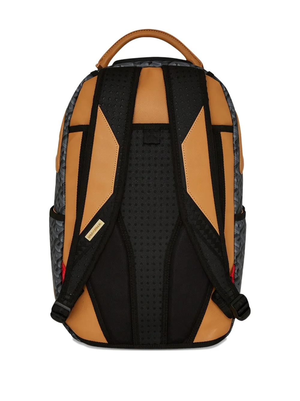 Sprayground Geometric-pattern Backpack In Black
