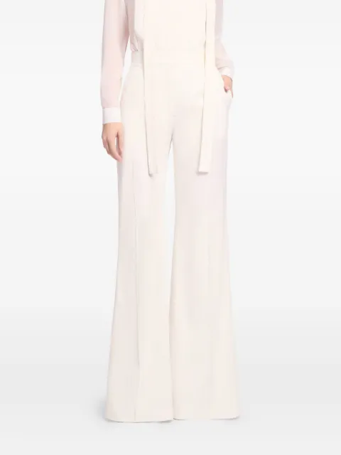 Elie Saab pantalones con estampado de rayas diplomáticas