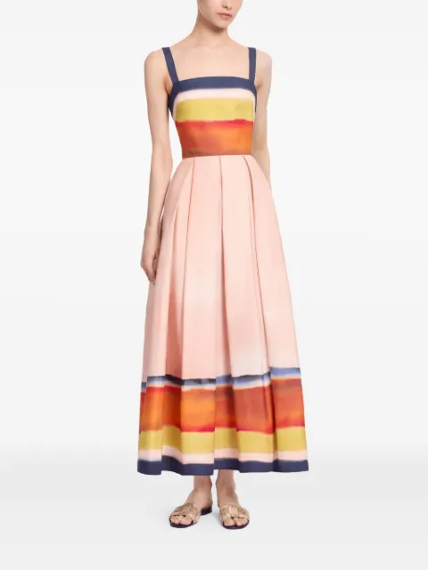 Elie Saab printed midi dress