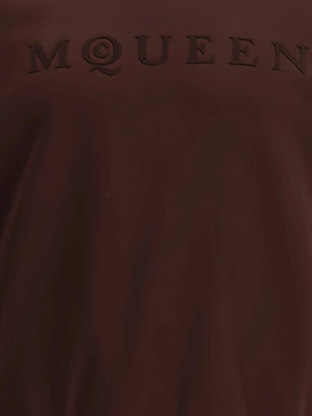 Alexander McQueen Sweater met logoprint Bruin