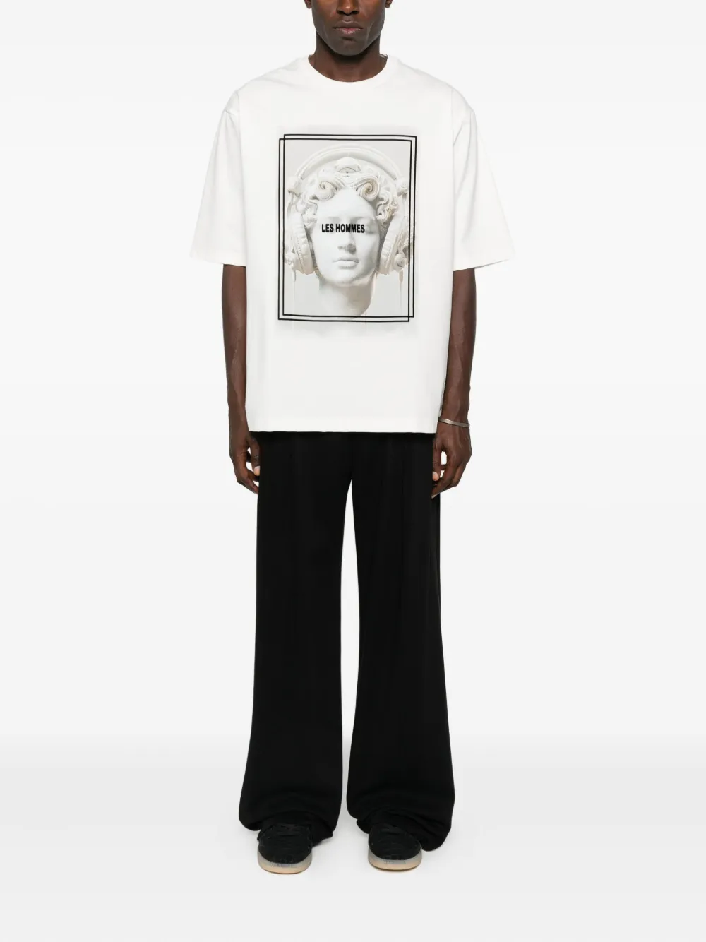 LES HOMMES graphic-print T-shirt | T-Shirts | Image 2
