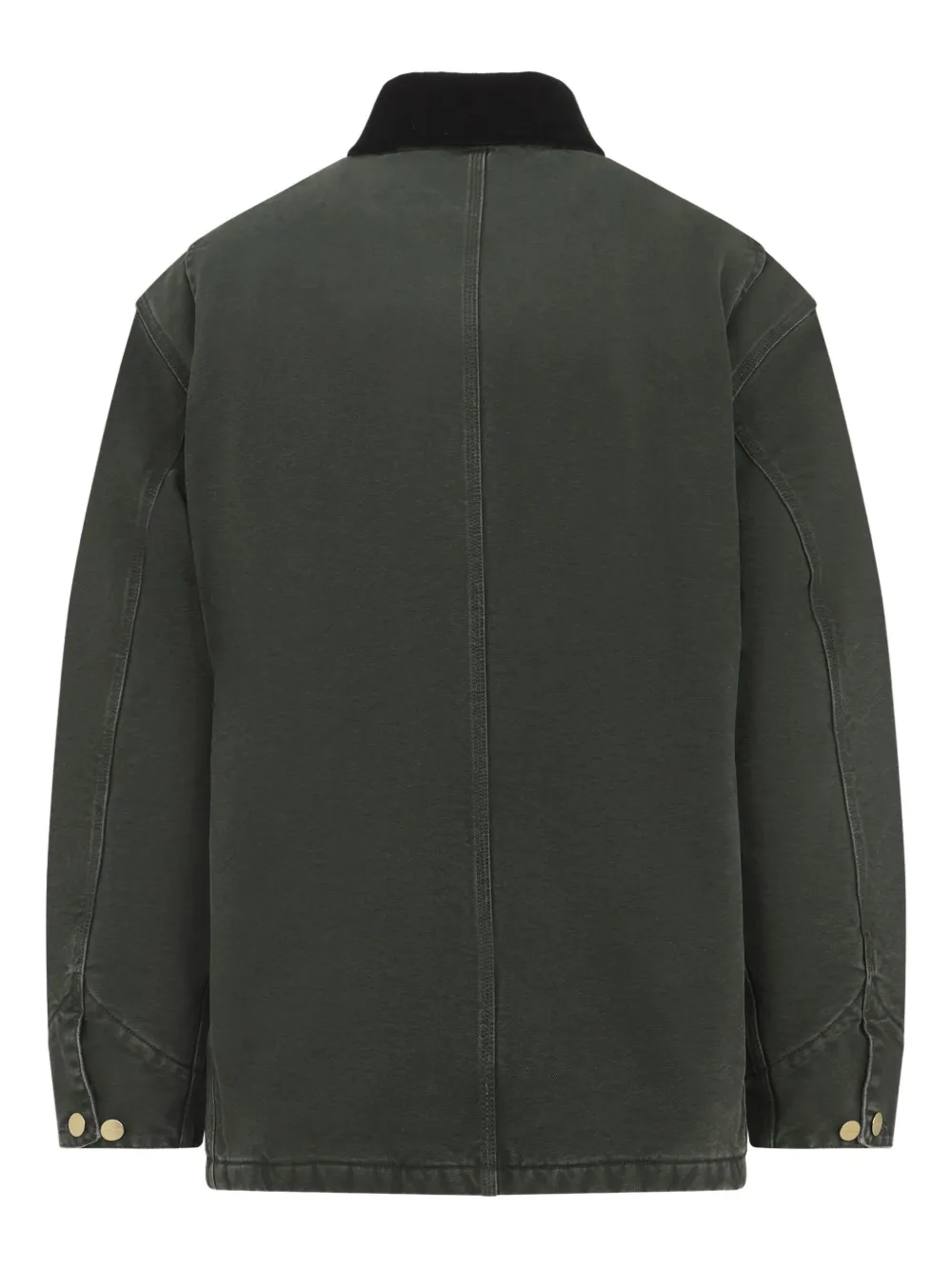 Carhartt Utility Chore Coat Corduroy Collar In Green