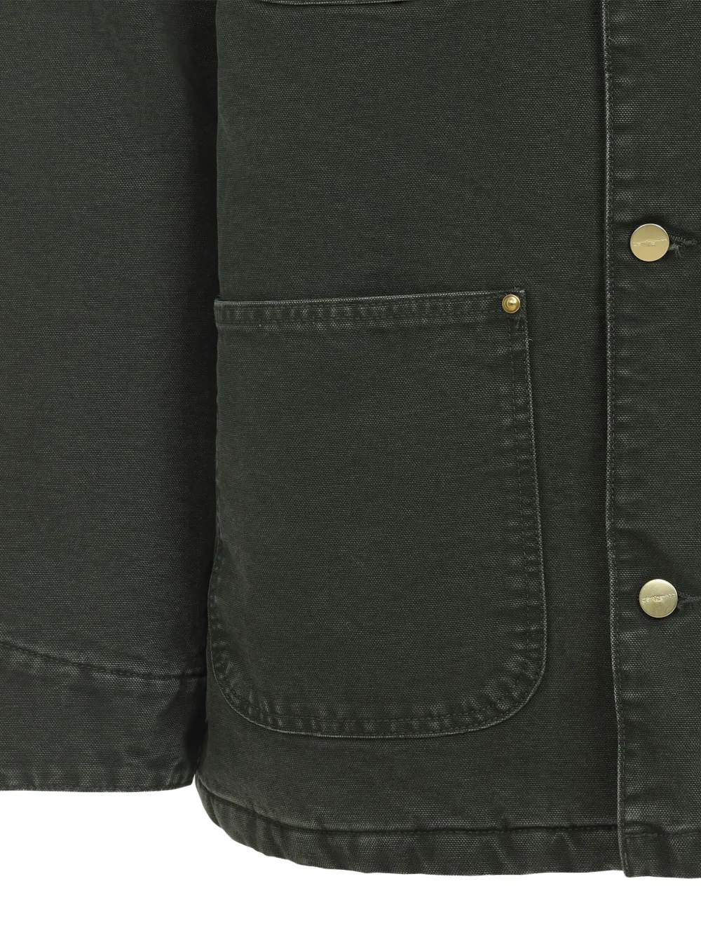 Carhartt Utility Chore Coat Corduroy Collar In Green