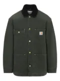 Carhartt WIP corduroy-collar cotton jacket - Green