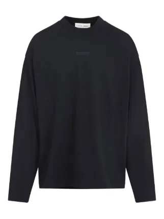 FEAR OF GOD ESSENTIALS ロゴ ロングTシャツ | ブラック | FARFETCH JP