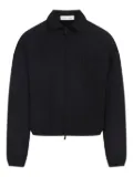 FEAR OF GOD ESSENTIALS Bonded zip-up pocket jacket - Black