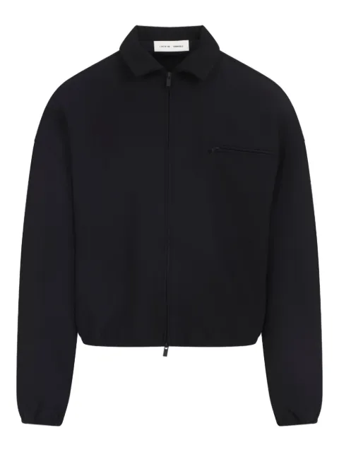 FEAR OF GOD ESSENTIALS Bonded zip-up pocket jacket