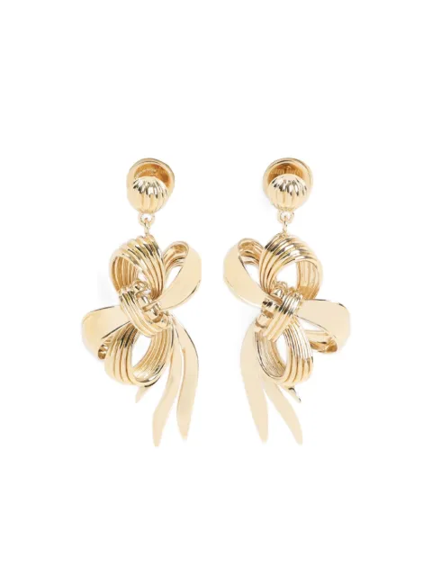 Miu Miu bow-shaped earrings