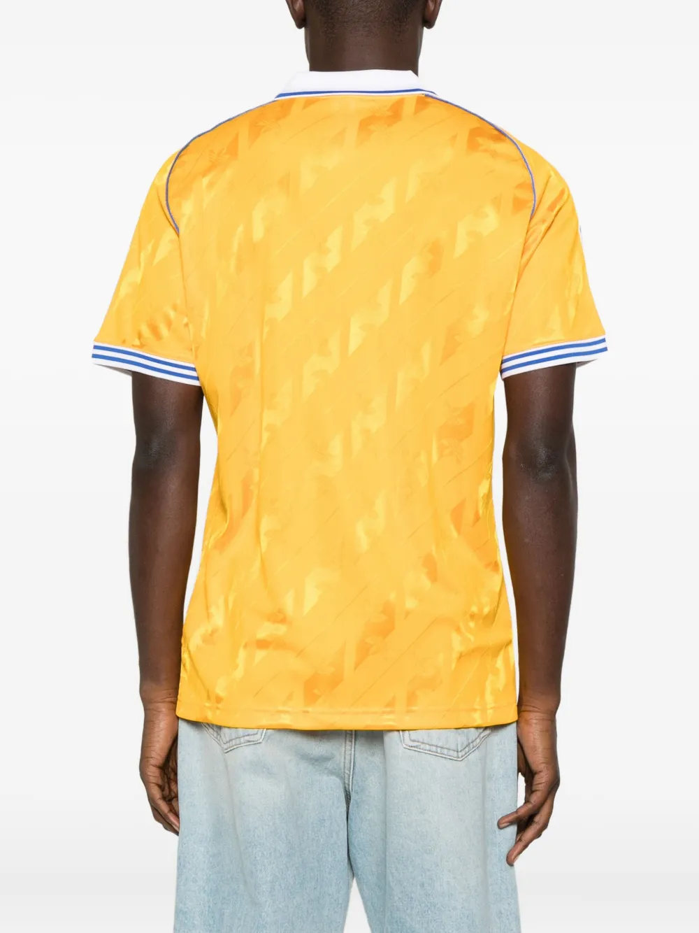 adidas T-shirt met tijgerprint Geel