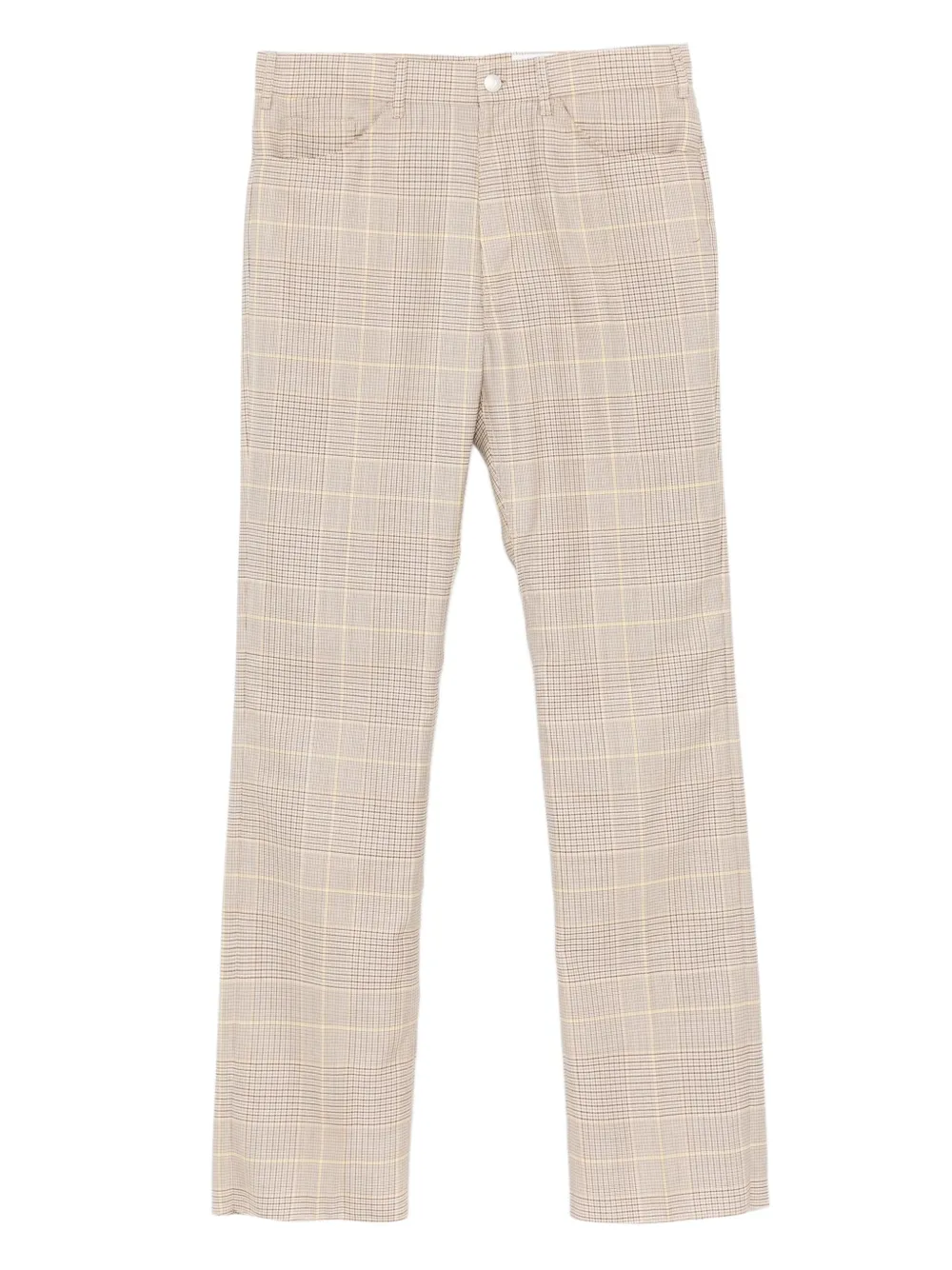 Alexander McQueen checked trousers | Neutrals | Image 1