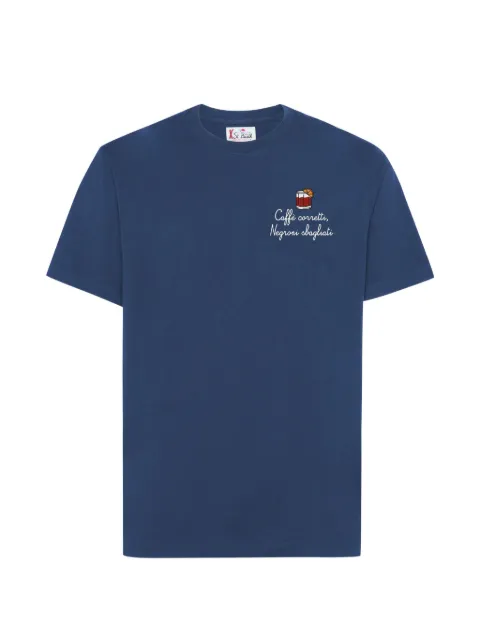 MC2 Saint Barth embroidered cotton T-shirt