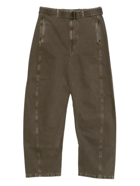 LEMAIRE belted panelled jeans