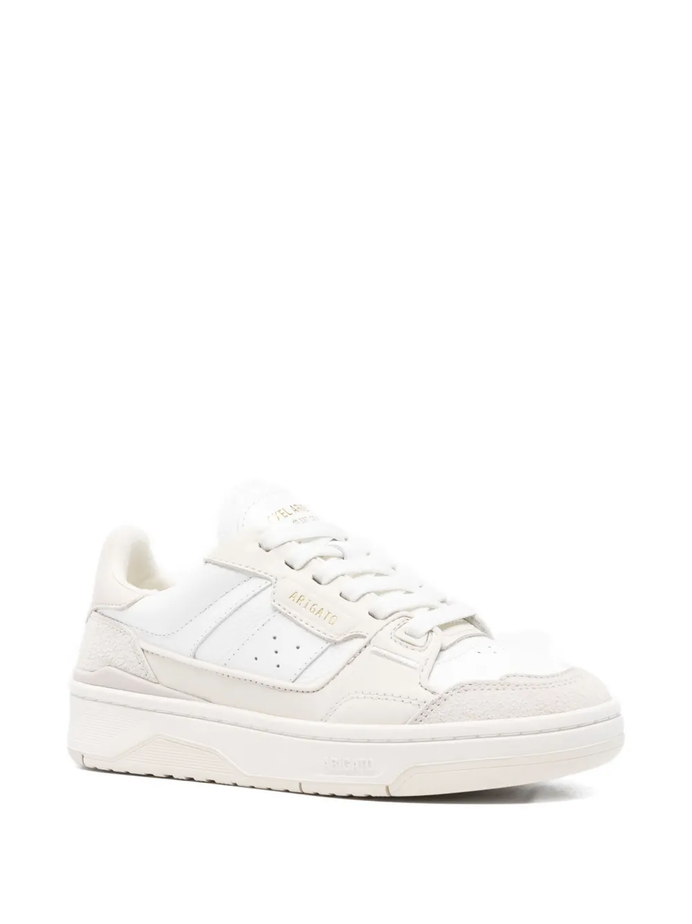 Axel Arigato Modern Casual Sneakers Featuring Perforated Design In White