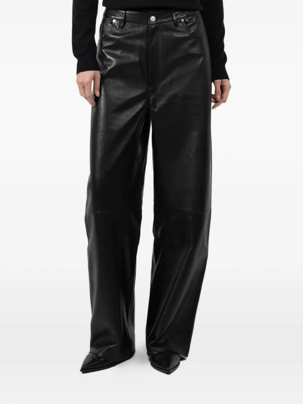 EZR button trousers - Nero