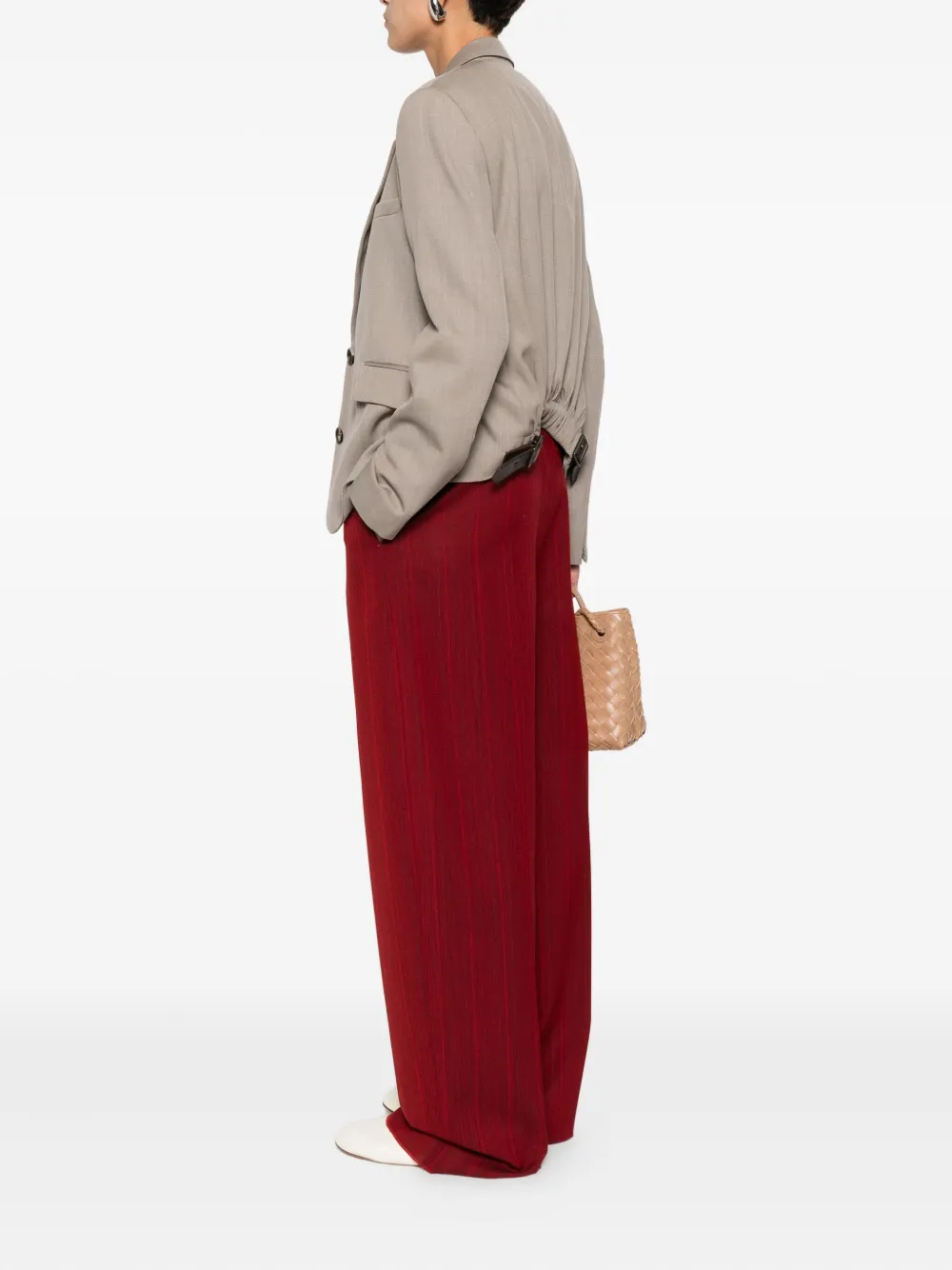 LOEWE single-breasted wool blazer | Blazers | Image 2