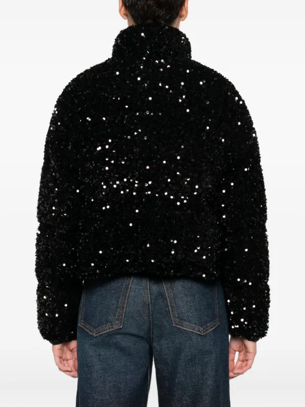 Moncler Louvi sequin-embellished Jacket | Black | FARFETCH