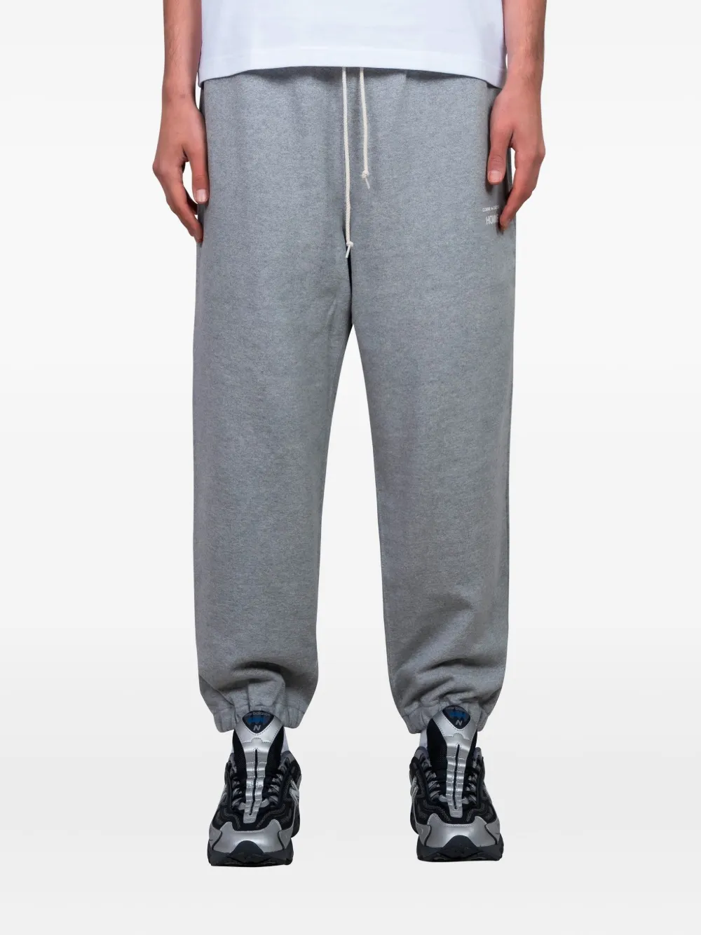 Comme des Garçons Homme drawstring sweatpants | Grey | Image 1