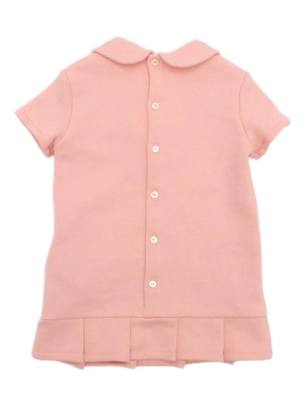 Gucci Kids Web-detail dress - Roze