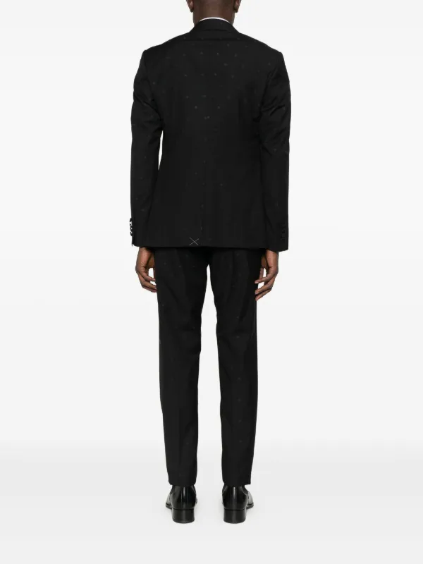 【美品】Dolce & Gabbana ストライプスーツ レンタル] ドルチェ＆ガッバーナ ストライプ メンズスーツ2点