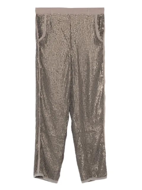 Mes Demoiselles sequin-embellished trousers
