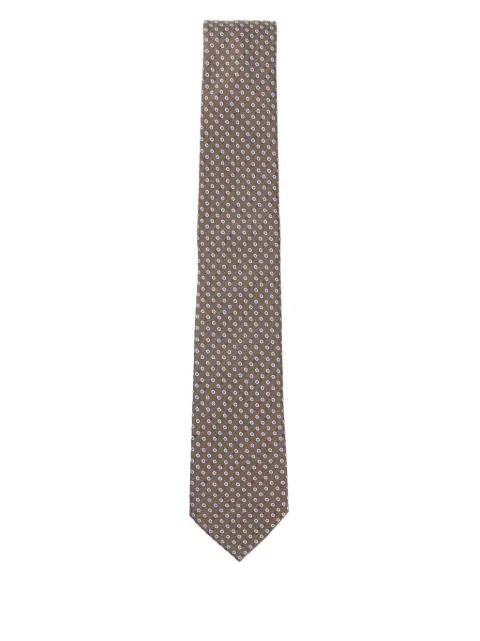 Giorgio Armani corbata con motivo floral