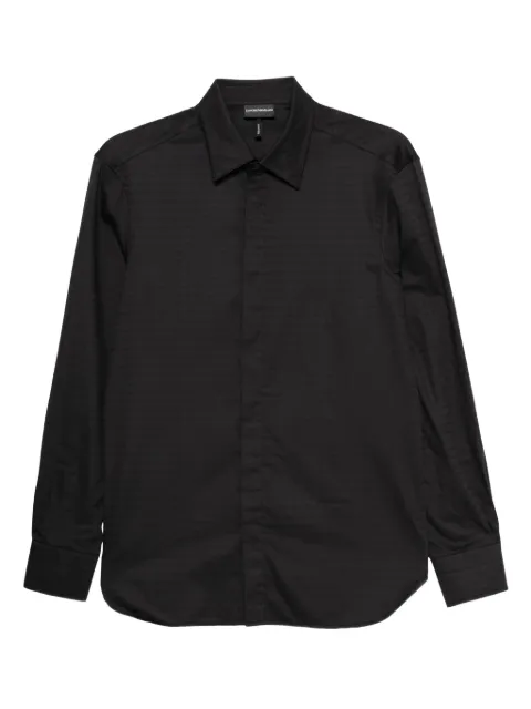 Emporio Armani cotton long-sleeve shirt