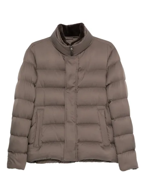 Herno quilted high-neck jacket
