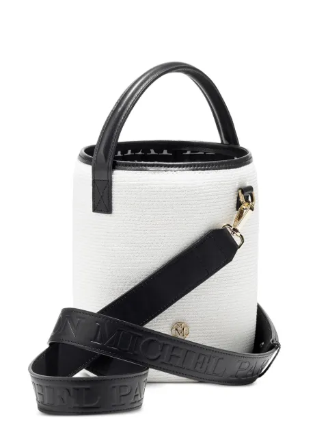 Maison Michel Sharon hemp bucket bag