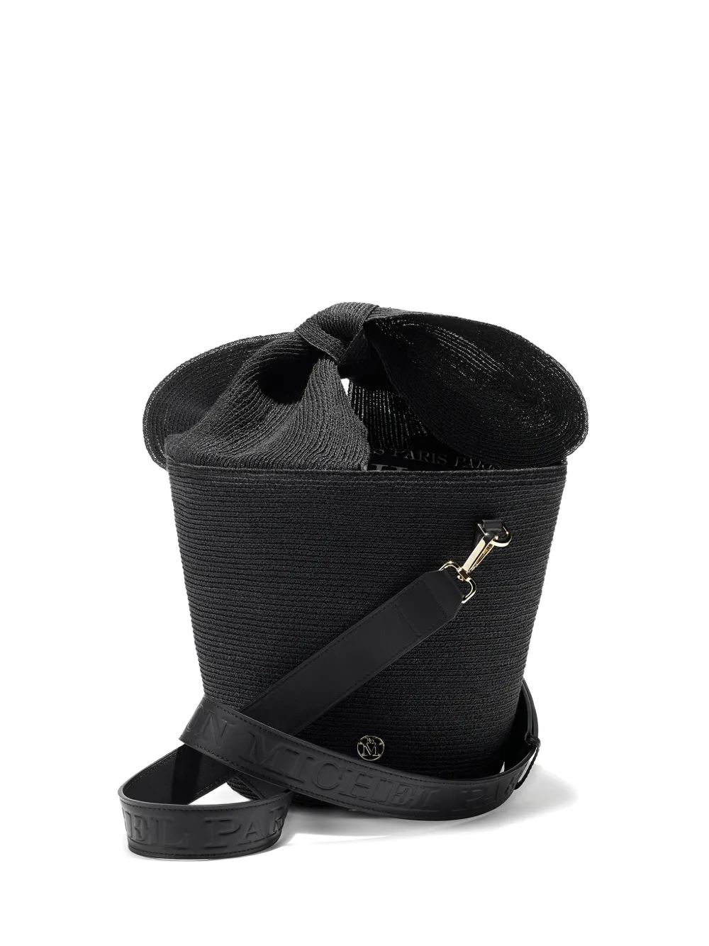 Maison Michel Barbara バケットバッグ - ブラック Maison Michel Barbara バケットバッグ - ブラック