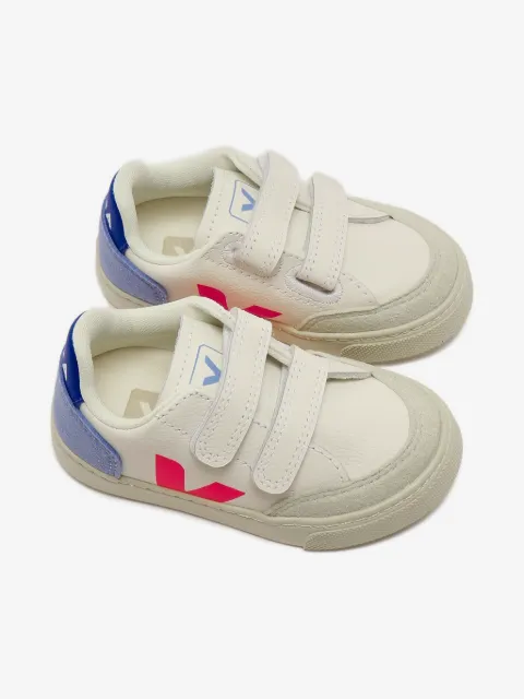 VEJA Kids V-12 logo-print sneakers
