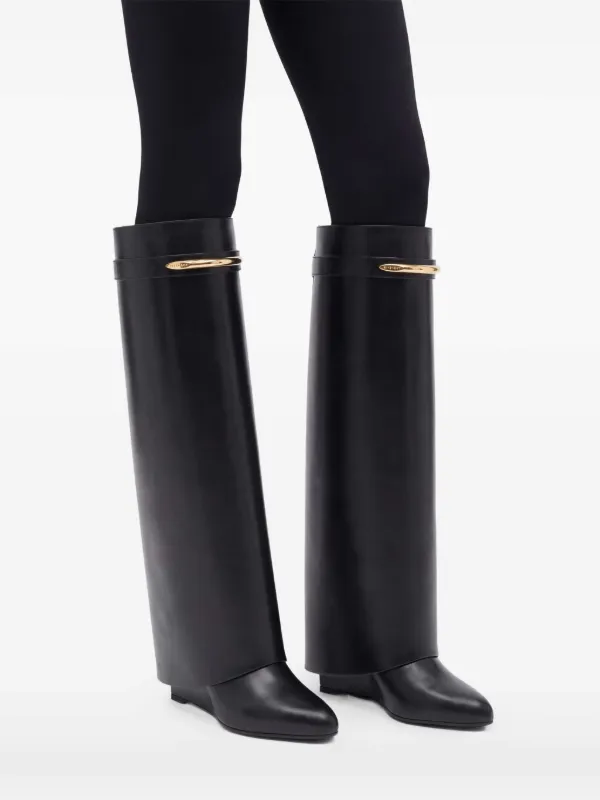 Givenchy Shark Pinch High Boots | Black | FARFETCH RO
