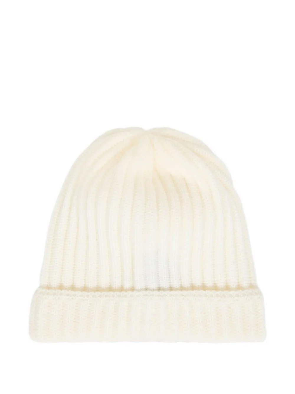 Little Bear Babies' Ribbed Wool Hat In Neutral