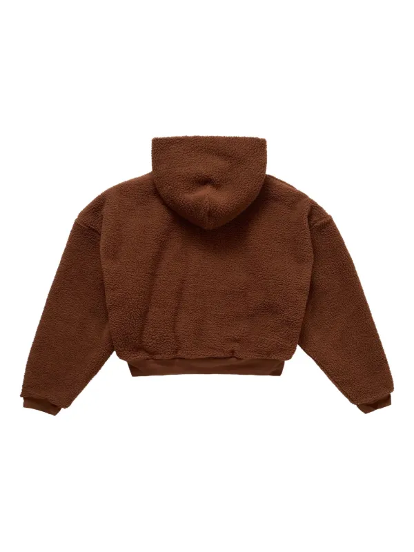 エクアドルニット XL サン 太陽 パーカー ジップ ブラウン ベージュ サンドベージュ】サルーパーカー (M/L/XL/XXL) | JUKUCY COFFEE R