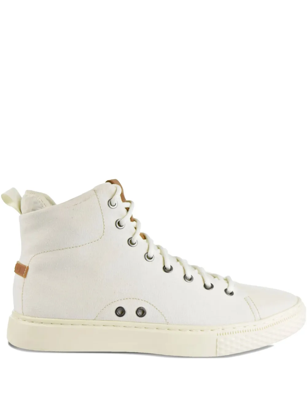 Polo Ralph Lauren canvas high-top trainers White