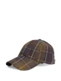 Barbour tartan baseball cap - Green