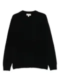120% Lino round-neck sweater - Black