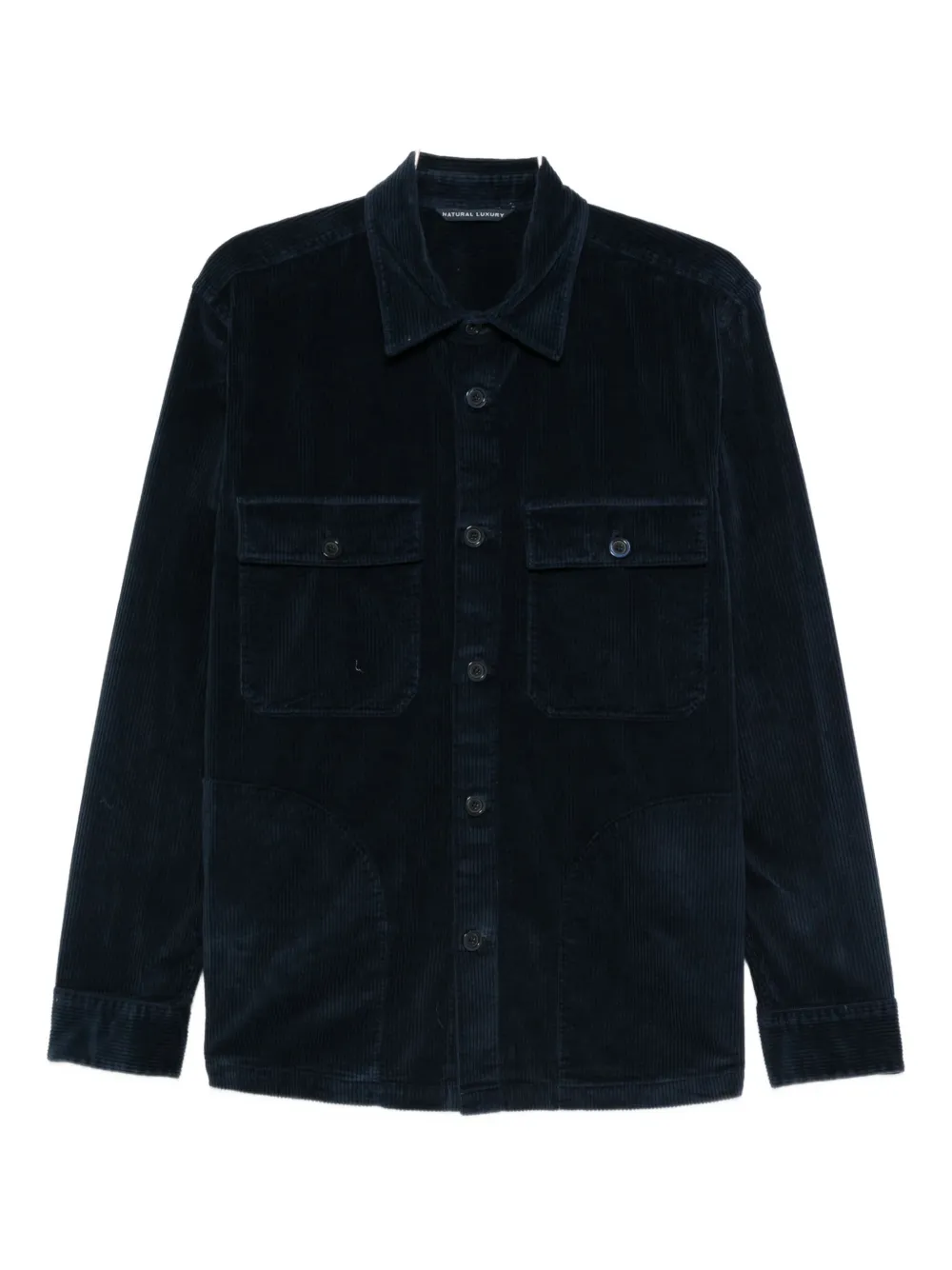 120% Lino corduroy pocket shirt - ブルー 120% Lino corduroy pocket shirt - ブルー