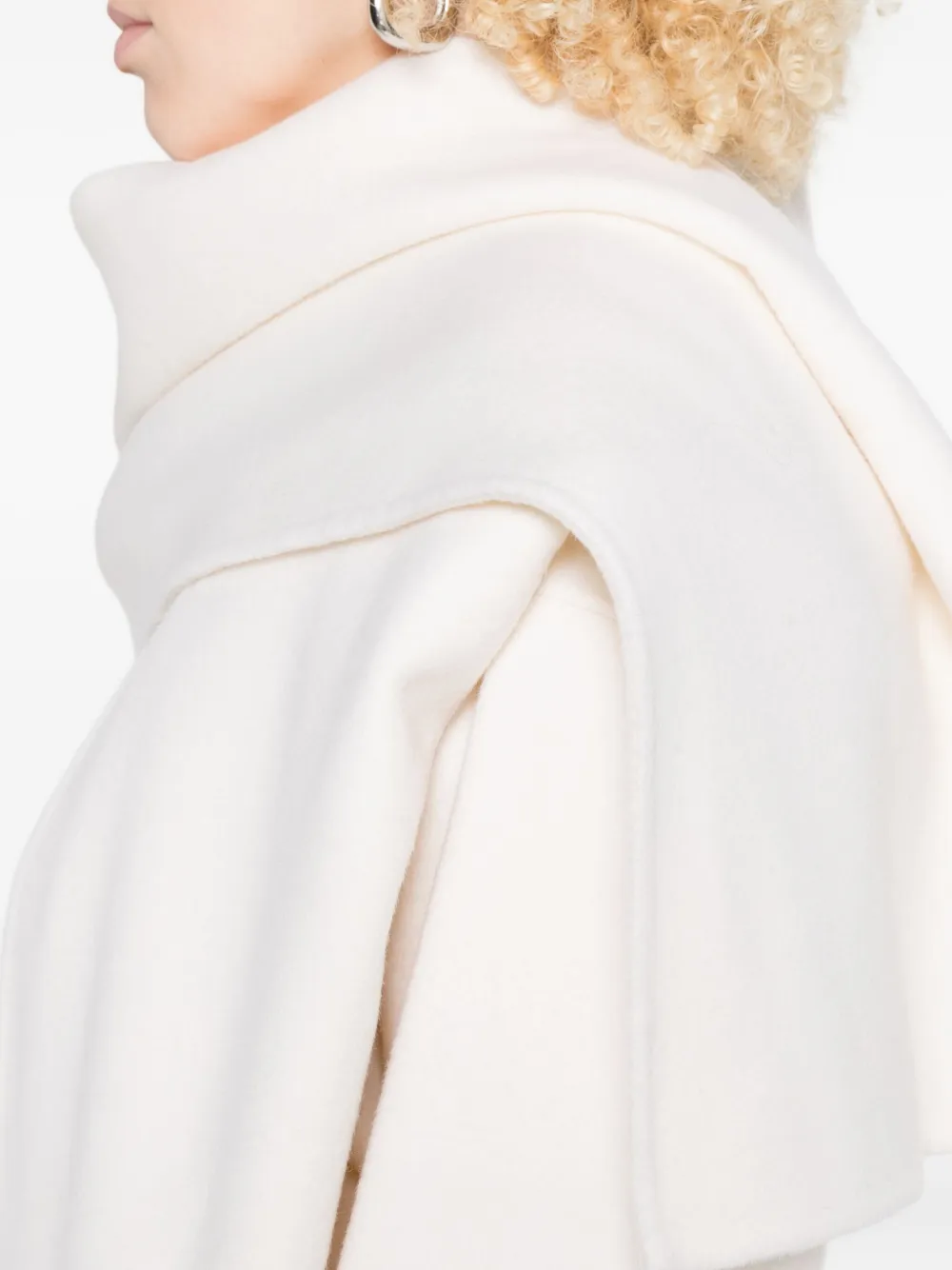 P.a.r.o.s.h Wool Coat In Multi