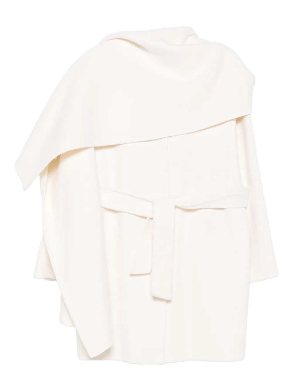 P.A.R.O.S.H. wool coat - ホワイト P.A.R.O.S.H. wool coat - ホワイト
