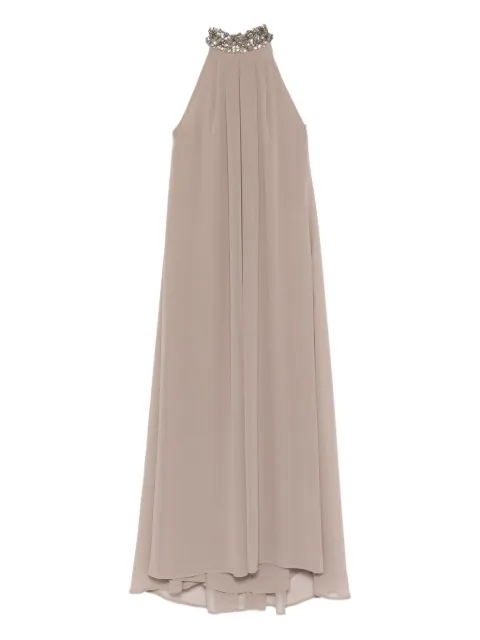 P.A.R.O.S.H. embellished halterneck dress