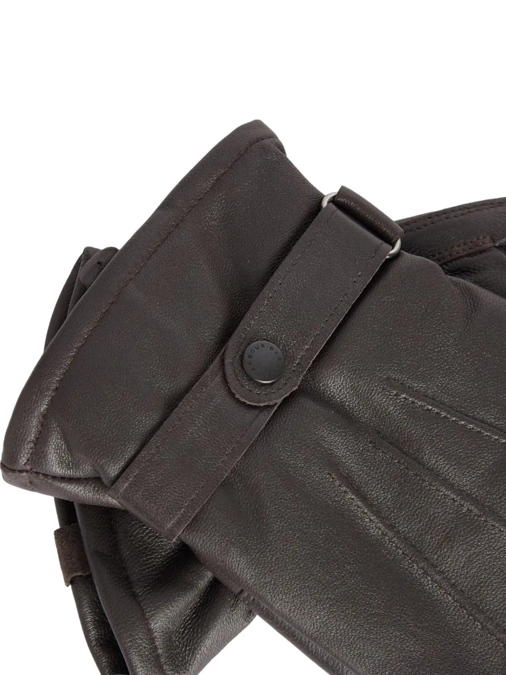 Barbour leather gloves - Bruin