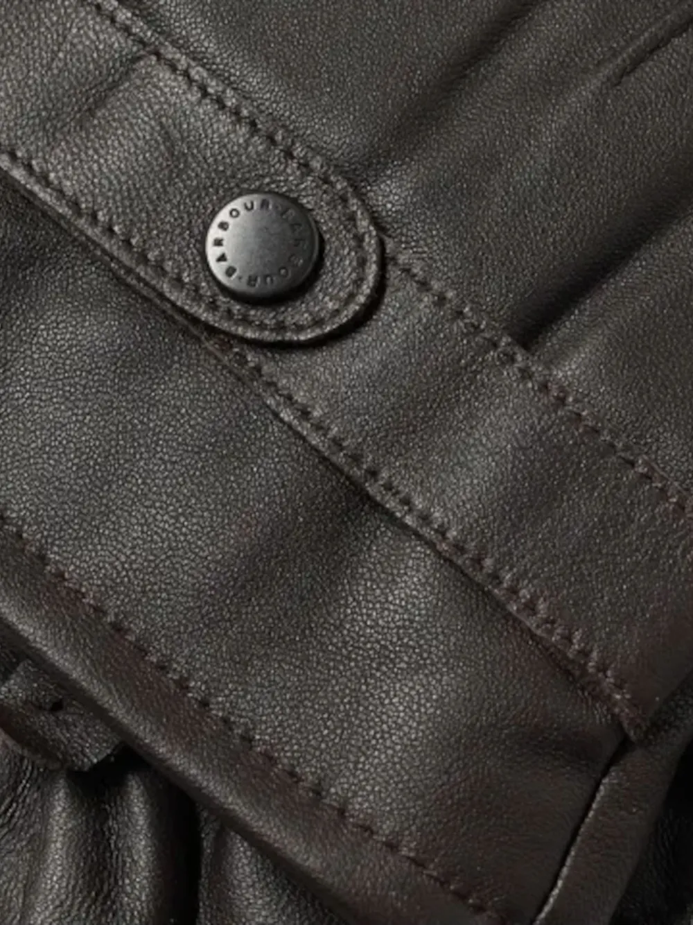Barbour Leren handschoenen Bruin