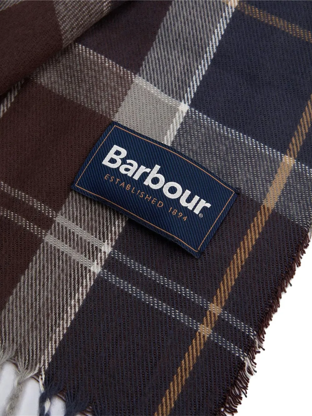 Barbour Tartan Scarf (set Of Two) In Multi