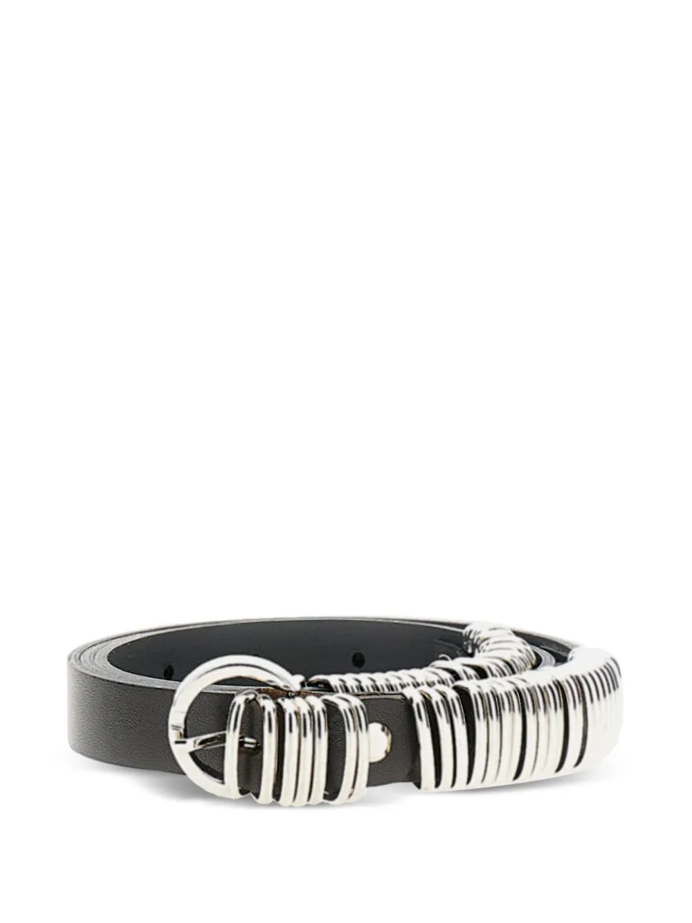 Federica Tosi circle-embellishments leather belt | Black | Image 1
