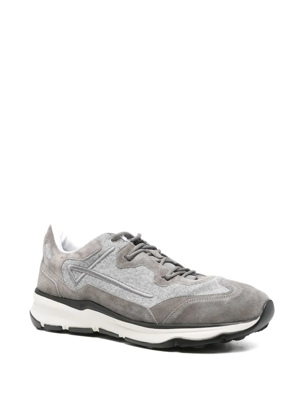 Herno suede panelled sneakers | Low-Tops | Image 2