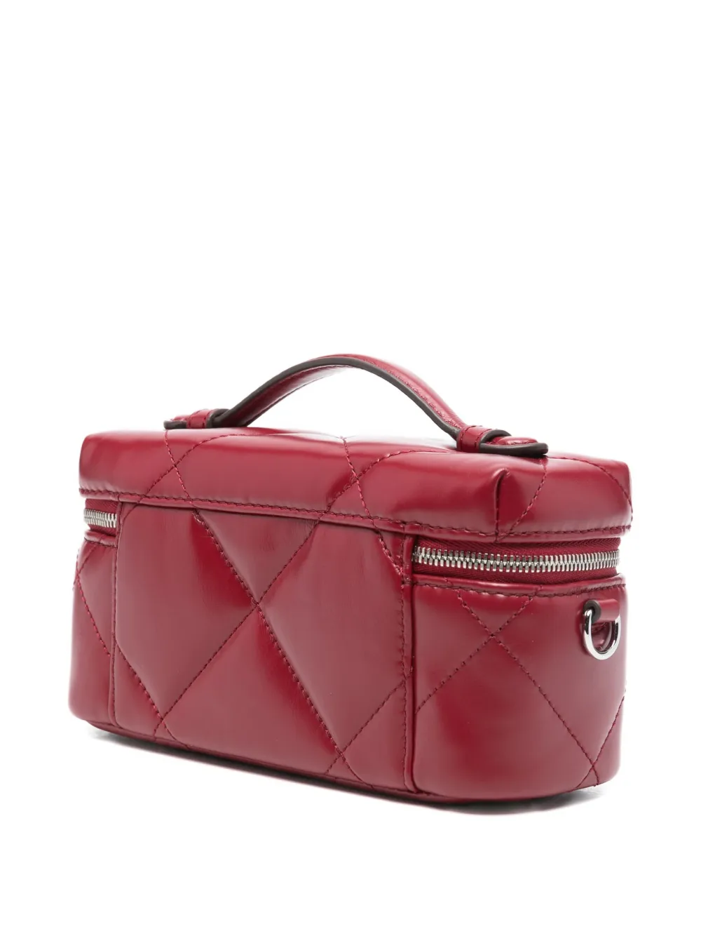 Tory Burch Kira Quilted-pattern Tote Bag In Red