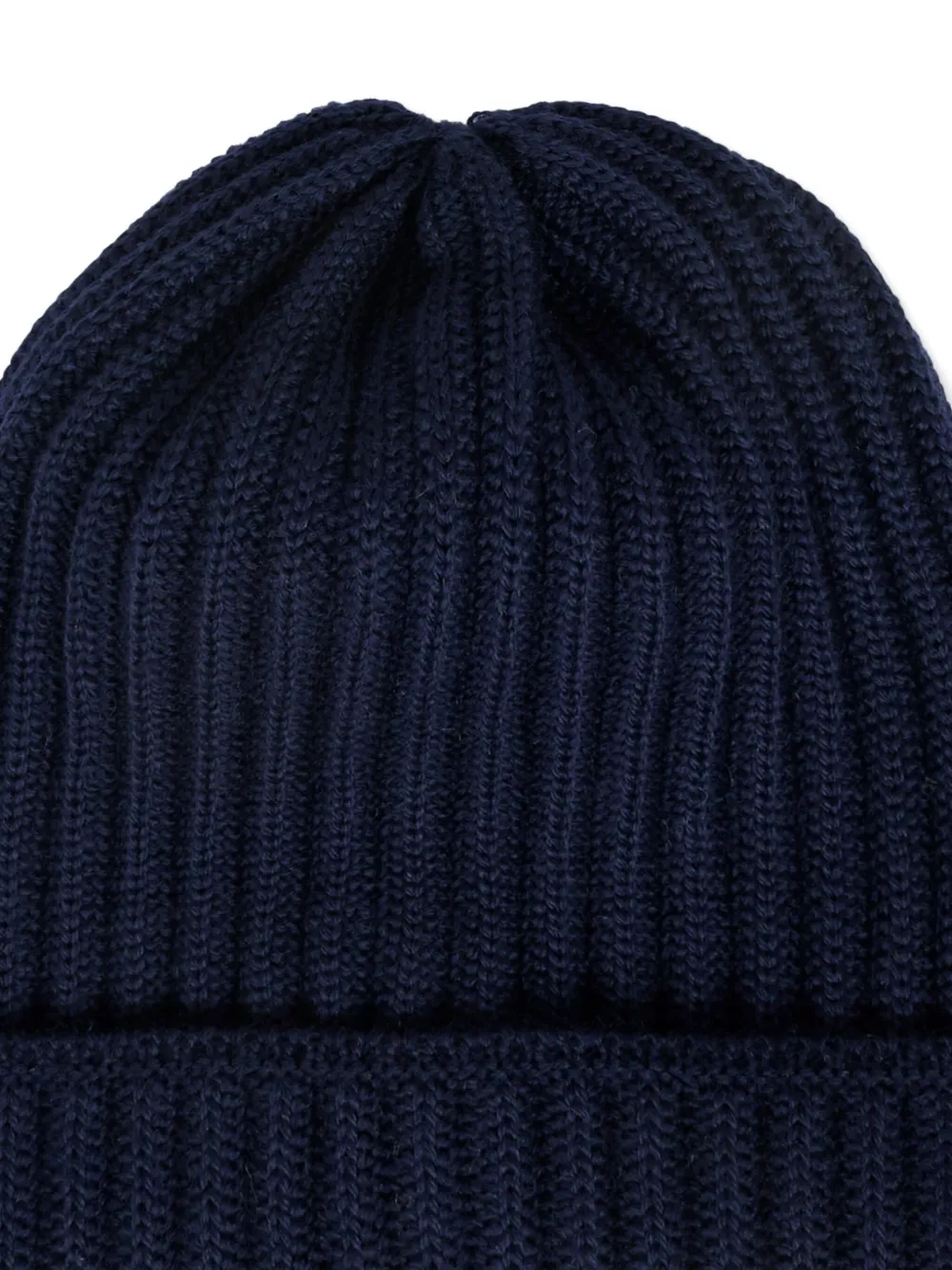 Little Bear Wool Beanie In Black