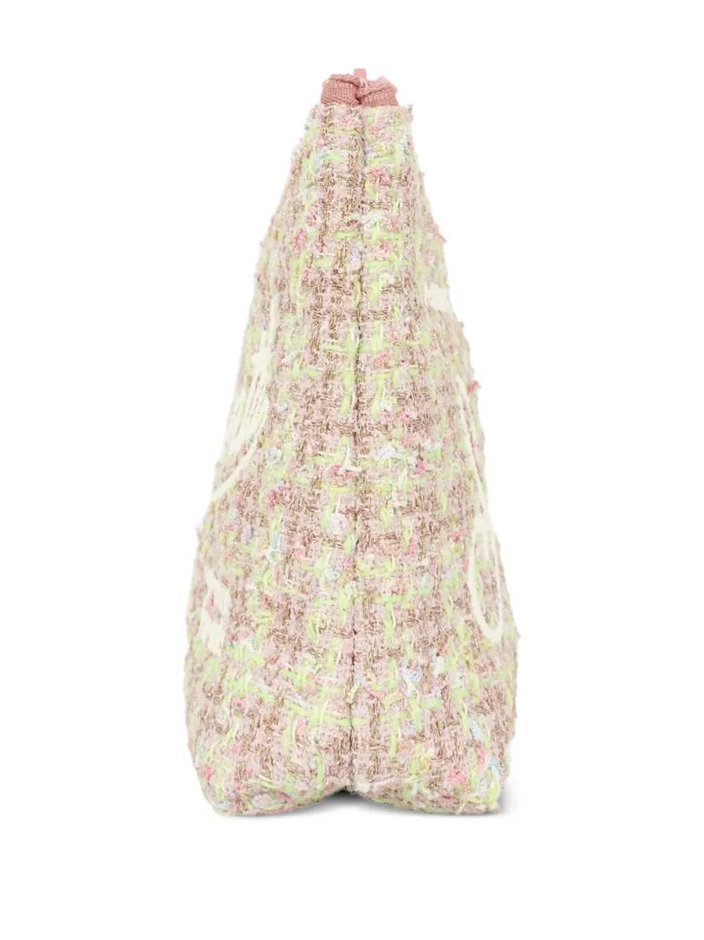 Mc2 Saint Barth Tweed Pochette In Pink