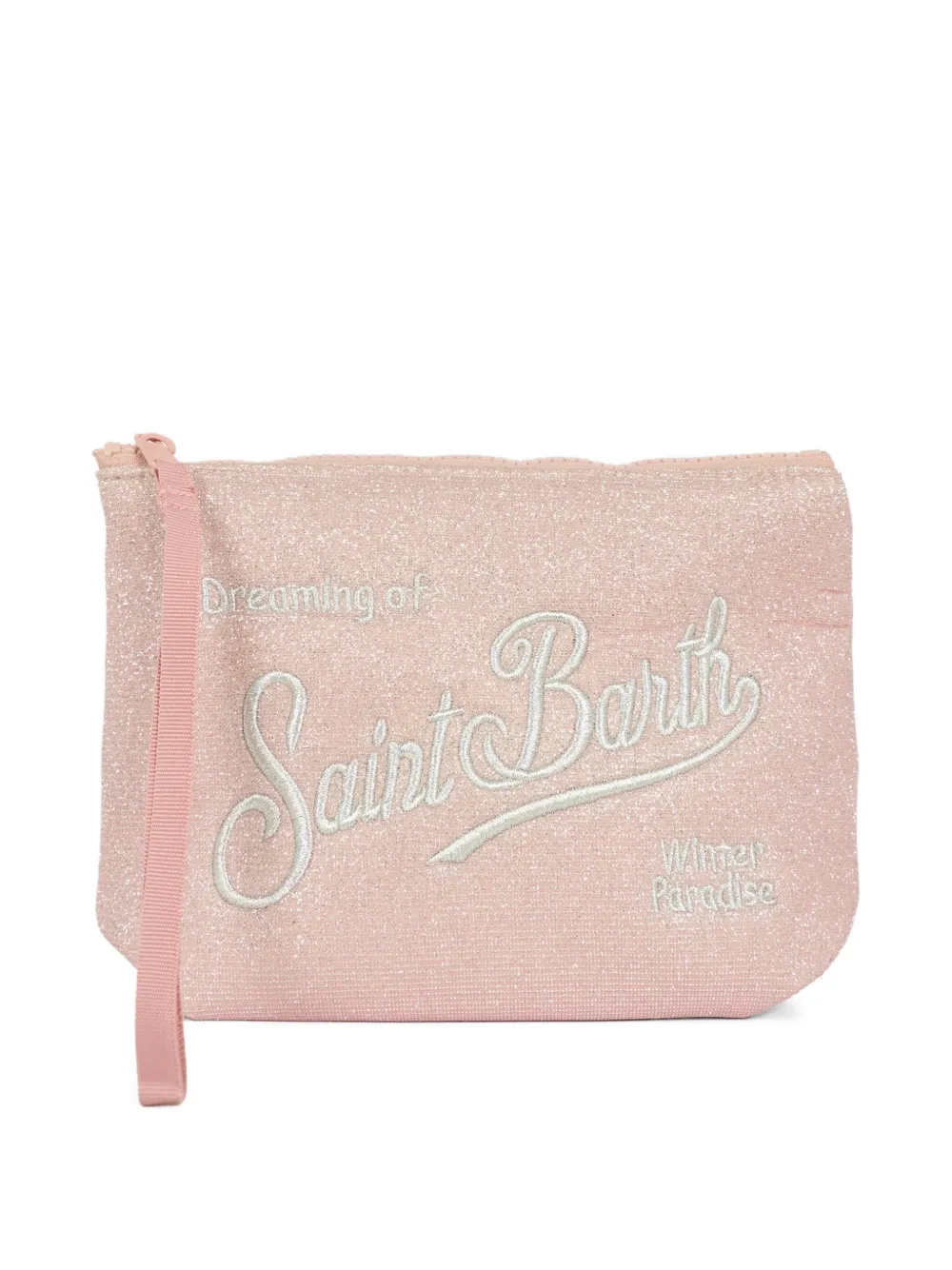 MC2 Saint Barth Kids glitter-embellished pouch | Pink | Image 1